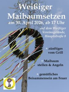 Mehr über den Artikel erfahren Maibaum setzen in Freital Weissig