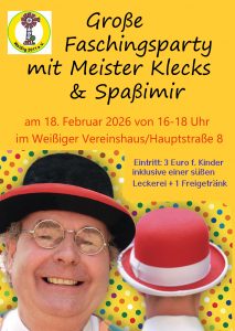 Mehr über den Artikel erfahren Kinderfasching in Freital Weissig